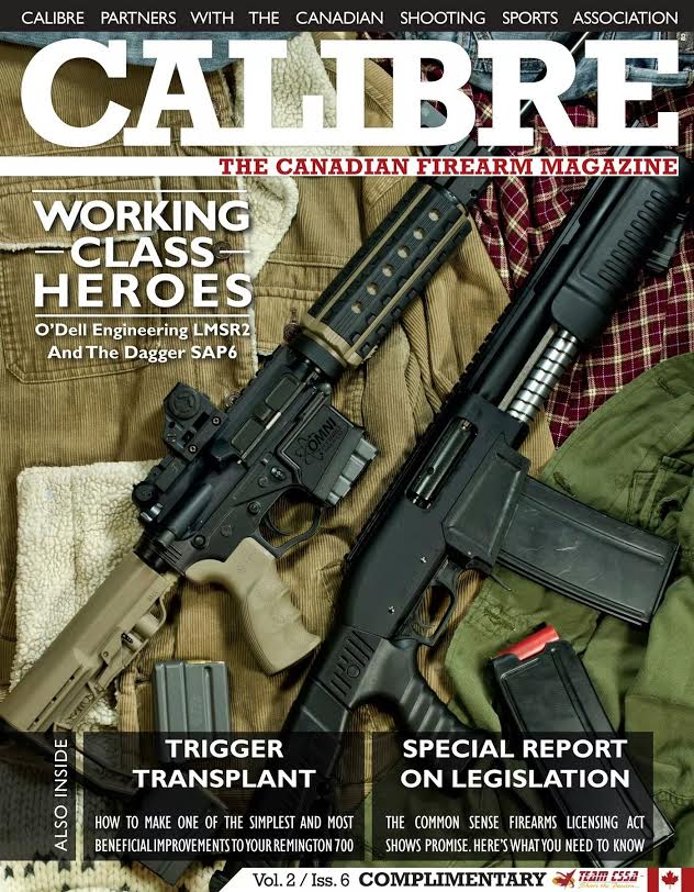 Cover Calibre Magazine