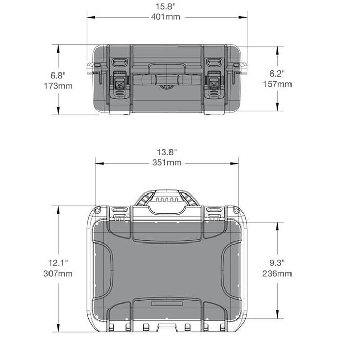 Nanuk Media 915 DJI Spark Fly More Dimensions