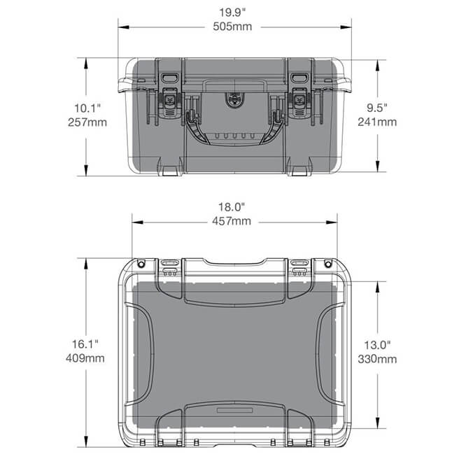 Nanuk 933 Dimensions