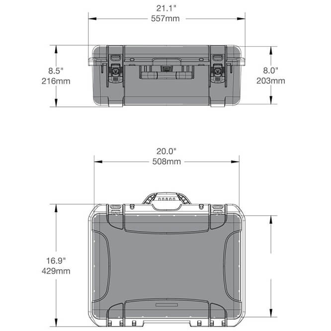 Nanuk 940 Dimensions