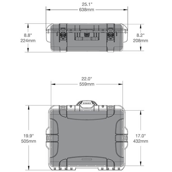 Nanuk 945 Dimensions