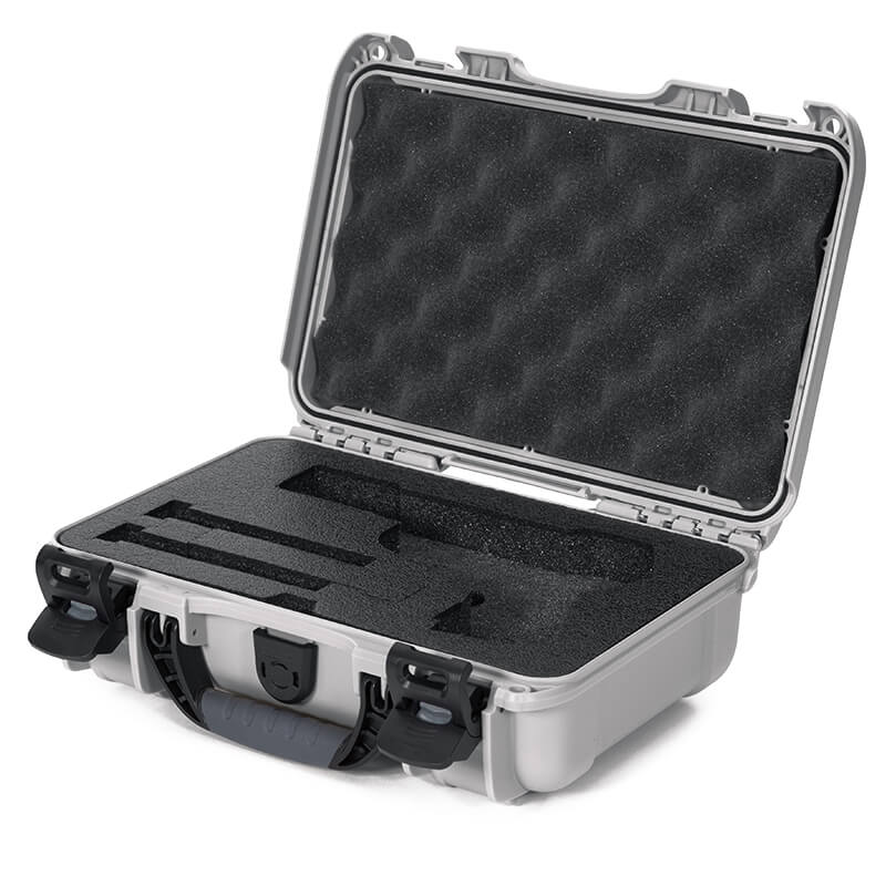 Nanuk Firearms 909 Classic Pistol Case Silver