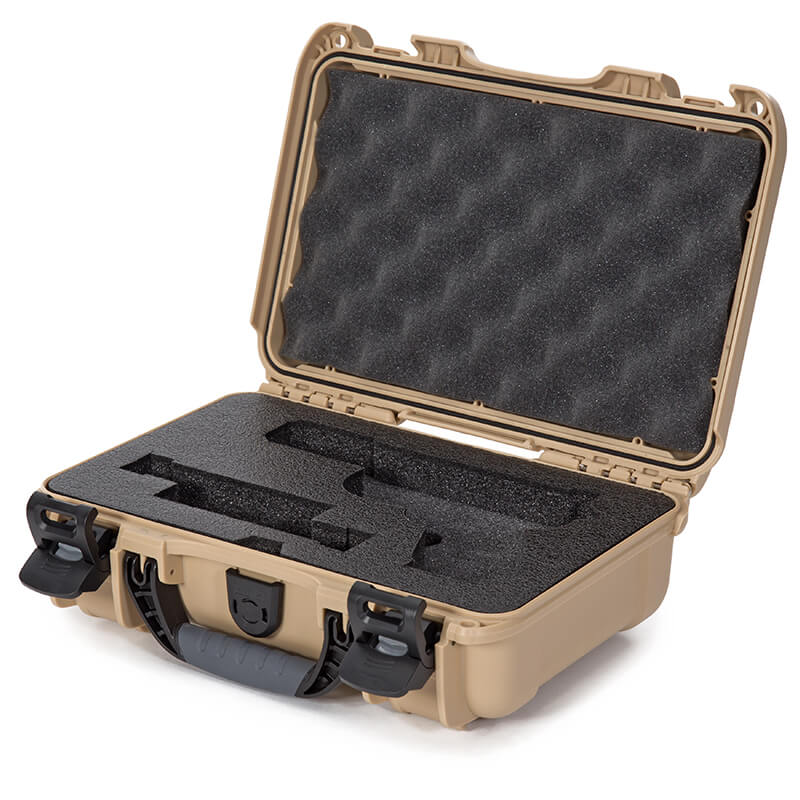 Nanuk Firearms 909 Glock Pistol Case Tan