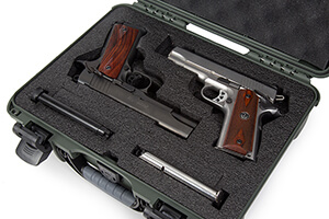 Nanuk Firearms 910 2UP Classic Pistol Case Lifestyle