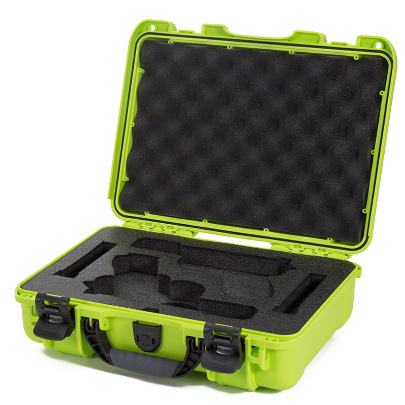 Nanuk Firearms 910 2UP Glock Pistol Case Lime