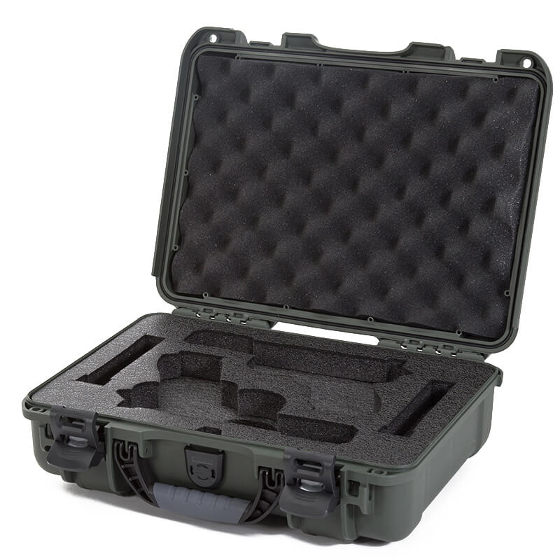 Nanuk Firearms 910 2UP Glock Pistol Case Olive