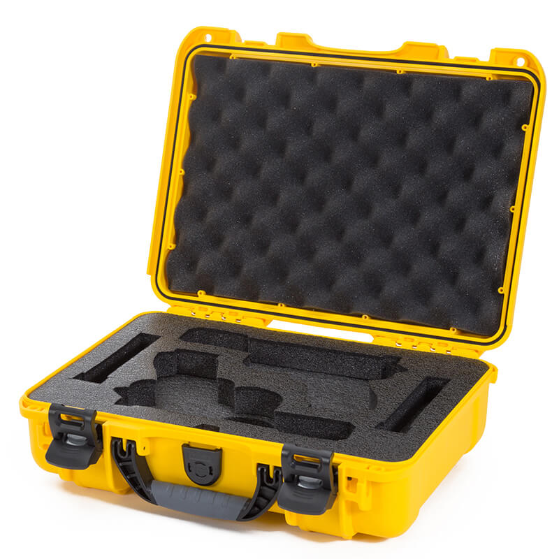 Nanuk Firearms 910 2UP Glock Pistol Case Yellow