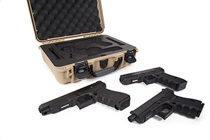 Nanuk Firearms 910 2UP Glock Pistol Case Lifestyle