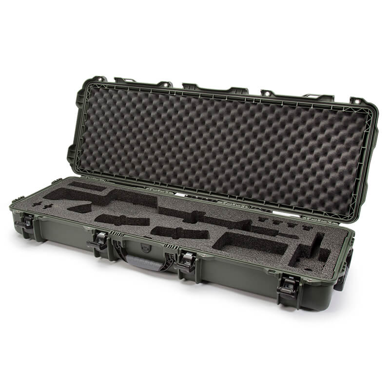 Nanuk Firearms 990 AR15 Rifle Case Olive