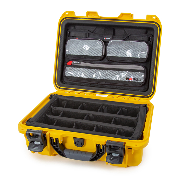 Nanuk 920 Pro Photo Kit Yellow