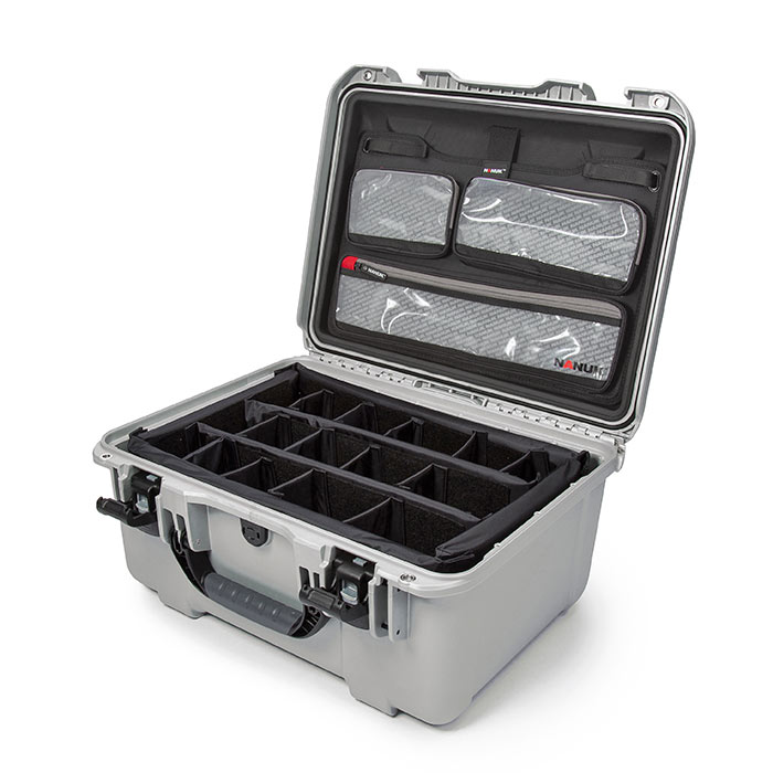 Nanuk 933 Media Pro Photo Kit Silver