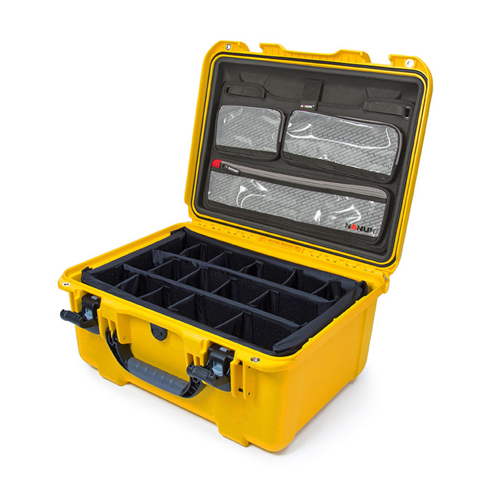 Nanuk 933 Media Pro Photo Kit Yellow